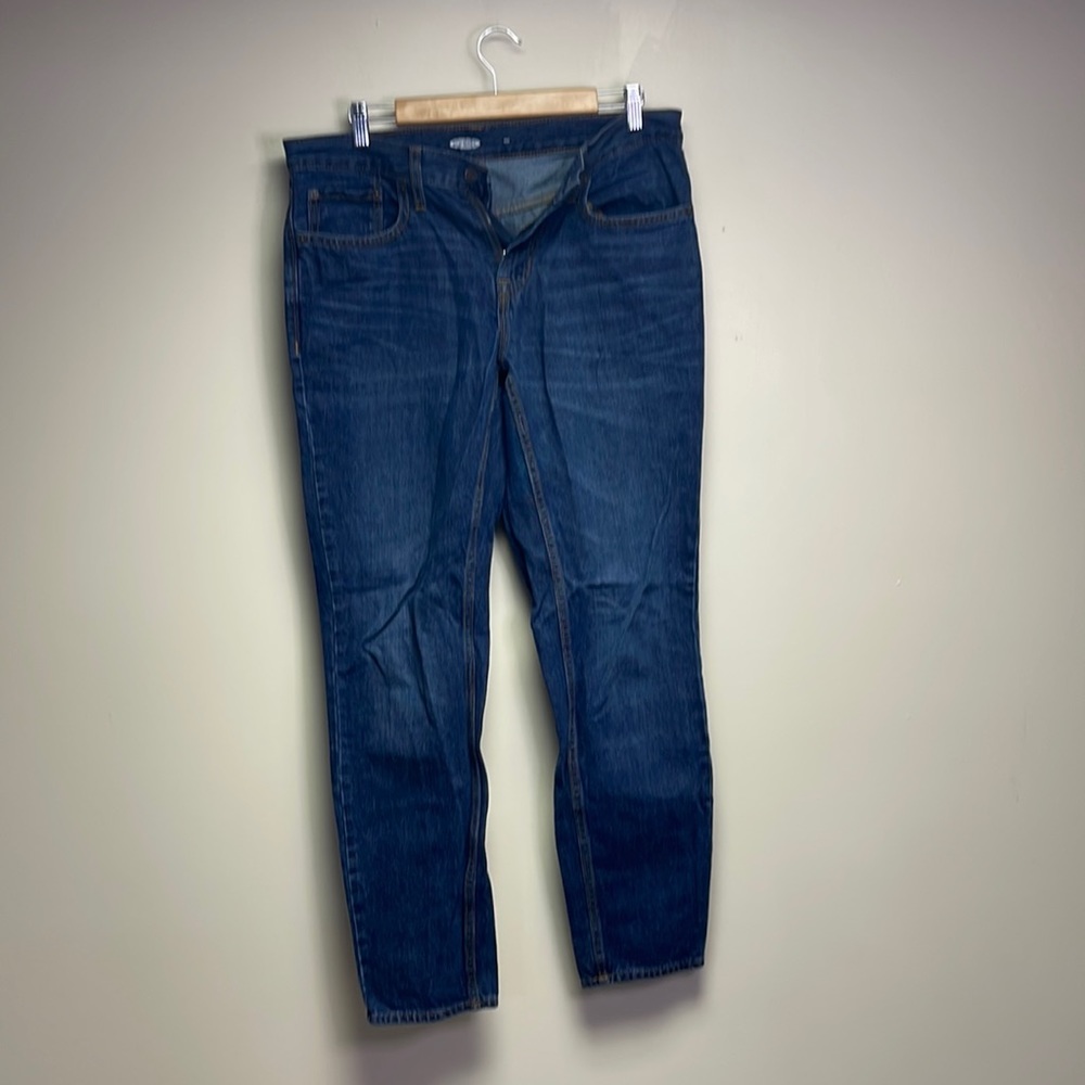 Old Navy Athletic Taper Jeans, rigid, 32x32